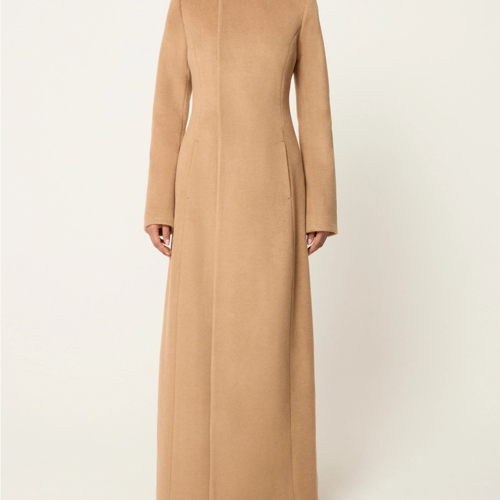 Chic Tan Long Sleeve Dress